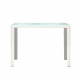5 Piece Dining Table Chair Set - White Image 4 thumbnail
