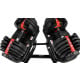 2x 24kg Powertrain Home Gym Adjustable Dumbbells with Stand Image 5 thumbnail