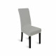 4pcs Stretch Elastic Dining Room Washable Chair Cover Grey Image 1 thumbnail