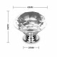 10pcs 40mm Clear Crystal Door Knobs Drawer Handles Image 4 thumbnail