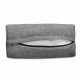 Lounge Sofa Bed Double Floor Folding Fabric Grey Image 6 thumbnail