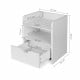 Bedside Table Drawer - White Image 1 thumbnail