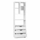 Artiss Display Drawer Shelf - White Image 1 thumbnail