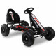 Kids Pedal Powered Go Kart - Black Image 1 thumbnail