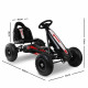 Kids Pedal Powered Go Kart - Black Image 1 thumbnail