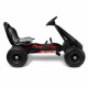 Kids Pedal Powered Go Kart - Black Image 3 thumbnail