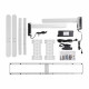 Motorised Standing Desk - White Image 6 thumbnail