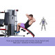 Powertrain Home Gym Multi Station with 175lb Weights and Dumbbells Image 5 thumbnail