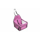 Pink Pet Car Booster Seat Puppy Cat Dog Auto Carrier Image 1 thumbnail