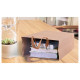 50 X Kraft Brown Paper Carry Bags 28(l)x33(h)x10(w)cm Image 1 thumbnail