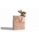 50 X Kraft Brown Paper Carry Bags 28(l)x33(h)x10(w)cm Image 2 thumbnail