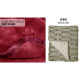 Laura Hill 600GSM Double-Sided Wine Red Queen Size Faux Fur Mink Blanket Image 4 thumbnail
