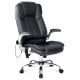 8 Point PU Leather Massage Chair - Black Image 1 thumbnail