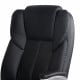 8 Point PU Leather Massage Chair - Black Image 6 thumbnail