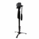 Extendable Portable Camera Monopod Tripod - Black Image 1 thumbnail