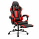 Gaming Office Chair Computer Seating Racer Black and Red Image 1 thumbnail