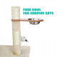 Cat Tree Scratcher DANIE 177 cm - BEIGE Image 3 thumbnail
