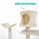 Cat Tree Scratcher DANIE 177 cm - BEIGE Image 4 thumbnail