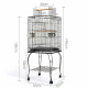 i.Pet Large Bird Cage with Perch - Black Image 1 thumbnail