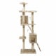 i.Pet 180cm Multi Level Cat Scratching Post - Beige Image 1 thumbnail