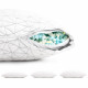 Bedding Set of 2 Rayon King Memory Foam Pillow Image 5 thumbnail