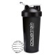 700ml Sports Drink and Protein Shaker Bottle Black thumbnail