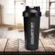 700ml Sports Drink and Protein Shaker Bottle Black Image 5 thumbnail