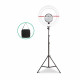 19 Inch LED Ring Light - Black Image 2 thumbnail