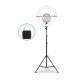 19 Inch LED Ring Light - Pink Image 2 thumbnail
