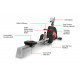 Powertrain Rowing Machine with Magnetic Flywheel - Black Image 3 thumbnail