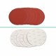 2 in 1 Vacuum Sander with Dist Bag Discs 750W - Red Image 10 thumbnail