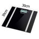 Electronic Digital Bathroom Body Fat Scales Black Image 5 thumbnail
