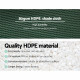 3.66x10m 30% UV Shade Cloth Sail Garden Mesh Roll Outdoor Green Image 4 thumbnail