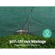 3.66x10m 30% UV Shade Cloth Sail Garden Mesh Roll Outdoor Green Image 5 thumbnail