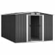 Giantz 2.57 x 3.12m Garden Shed with Roof - Grey Image 1 thumbnail