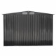 Giantz 2.57 x 3.12m Garden Shed with Roof - Grey Image 3 thumbnail