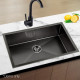 700x450mm Nano Stainless Steel Kitchen Sink Image 7 thumbnail