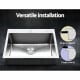 Stainless Steel Kitchen Sink 550x450MM SIngle Bowl Laundry Strainer Image 3 thumbnail