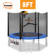 Kahuna Blizzard 8 ft Trampoline with Net thumbnail