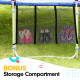 Kahuna Blizzard 10 ft Trampoline with Net Image 11 thumbnail