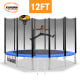 Kahuna Blizzard 12 ft Trampoline with Net thumbnail