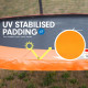 Kahuna Trampoline 6 ft x 9 ft Rectangular Outdoor - Orange Image 7 thumbnail