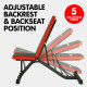 Adjustable Incline Decline Home Gym Flat Bench Image 3 thumbnail