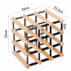 Timber Wine Rack 12 Bottles Image 1 thumbnail