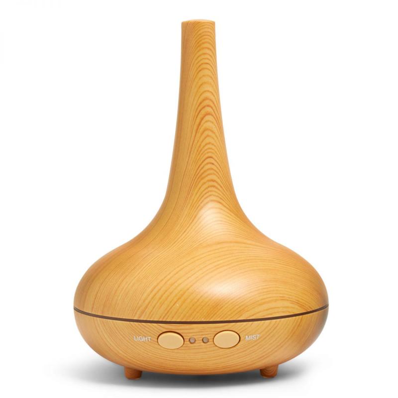 Essential Oil Diffuser Ultrasonic Humidifier Light Wood Grain