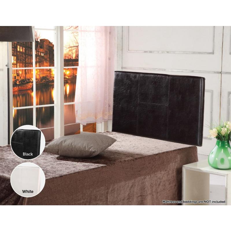 Pu Leather Single Bed Headboard Bedhead Brown