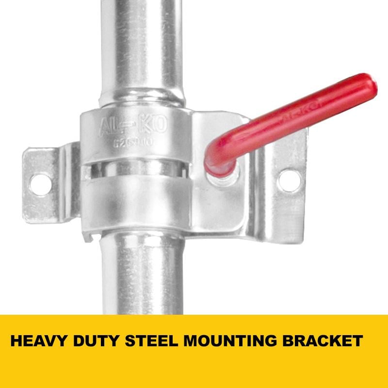 ALKO 10in Ratchet Jockey Wheel for Trailers & Caravans