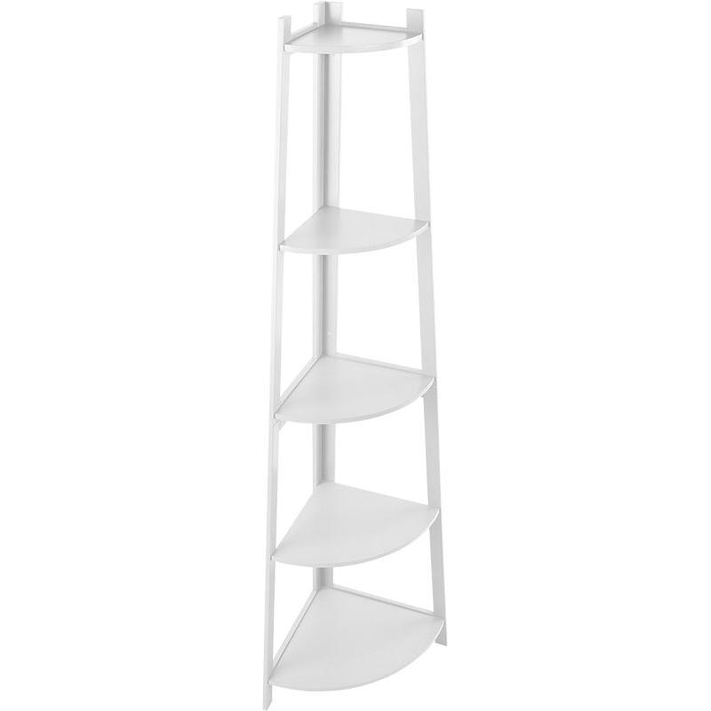 Corner Ladder Shelf Bookcase Display Storage Unit