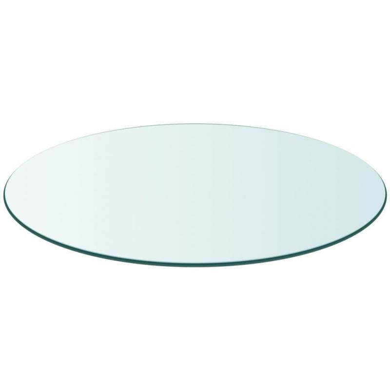 Table Top Tempered Glass Round 800 Mm
