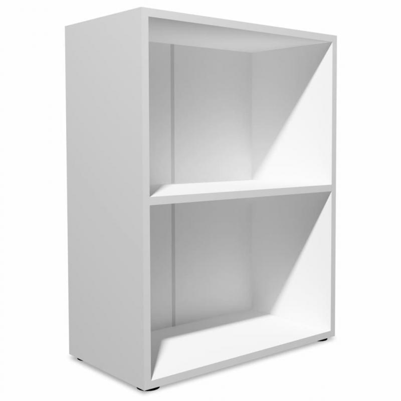 Bookshelf Chipboard 60x31x78 Cm White
